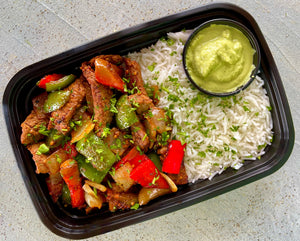 Garlic-Pepper Steak Prepped Eats