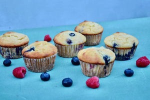 Protein Blueberry Muffins Prepped Eats