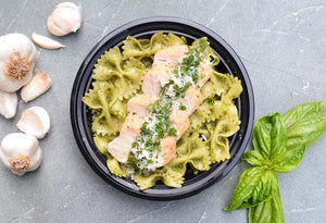 Farfalle Chicken Pesto Prepped Eats